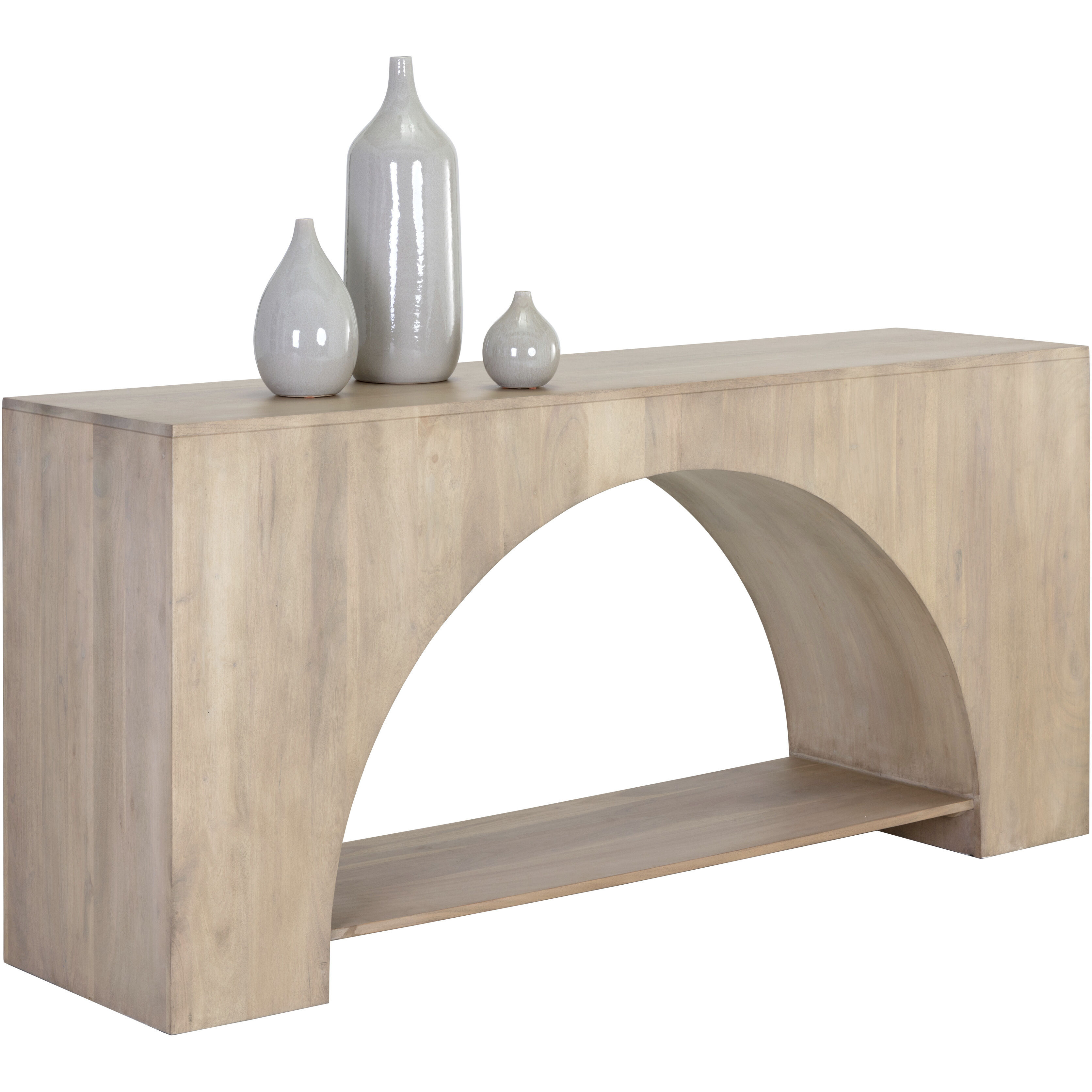 Salma 70 X 18 inch Light Wash Console Table